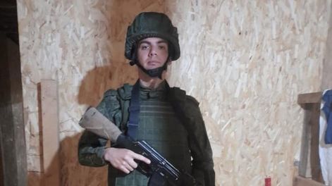 Gianni Dante Bettiga fue a estudiar a Rusia y terminó en el frente de batalla en Donetsk