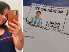 Una profesora que convirtió las notas escolares en jugadores de la Scaloneta.