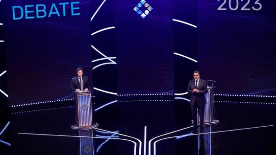 Dónde trabajaron Massa y Milei antes de competir por la presidencia . / Foto: Corresponsalía