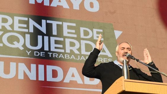 Alejandro Bodart, uno de los referente del MST. Foto: Télam