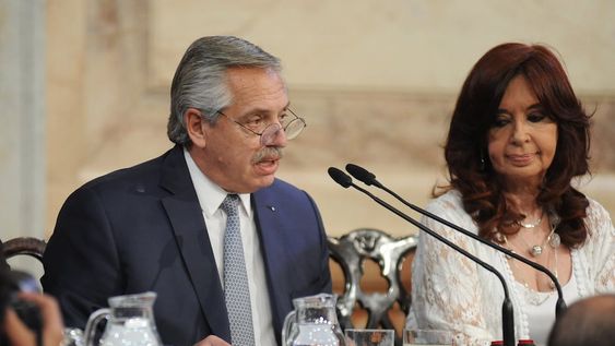 Alberto Fernández repudió los carteles contra Cristina Kirchner: “Lamento el daño a personas de bien” (Archivo foto Federico López Claro)