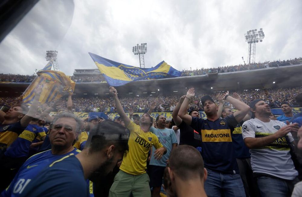 Más sufrimiento que fiesta.  La visión de un español del Boca - River en La Bombonera