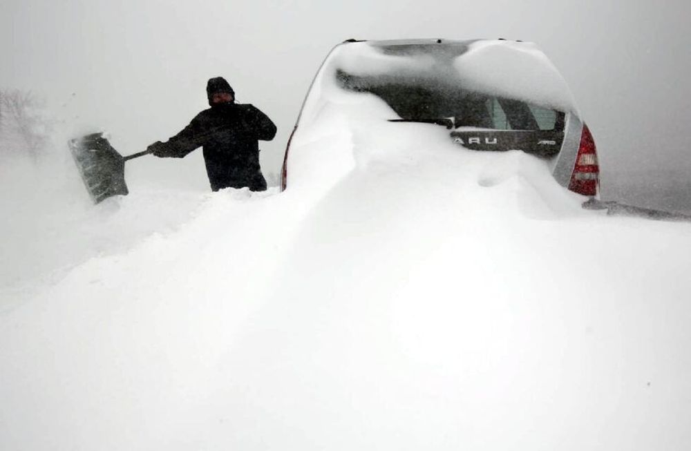 EEUU: la fuerte tormenta de nieve dejó tres muertos