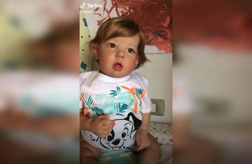 La usuaria compartió su diseño de un muñeco hiperrealista y marcó su postura respecto algunas críticas recibidas. Foto: Captura de video