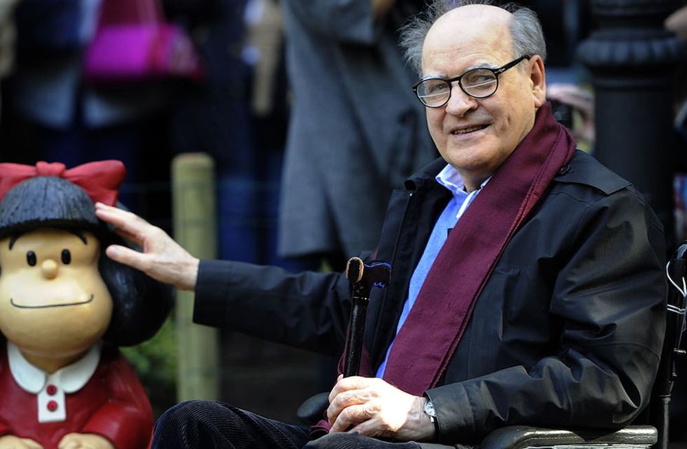 Quino. AFP PHOTO/ MIGUEL RIOPA