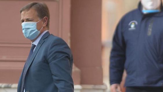 Mal día. El viernes Suárez fue a Casa Rosada; primero le avisaron que sólo tendría plata de la Nación y luego el cachetazo de los gobernadores de la cuenca del río Colorado / Corresponsalía Buenos Aires