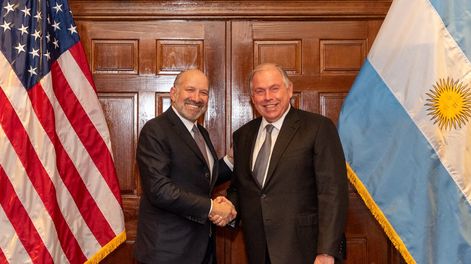 El canciller argentino, Gerardo Werthein, se reunió con funcionarios de comercio de Donald Trump.&nbsp;