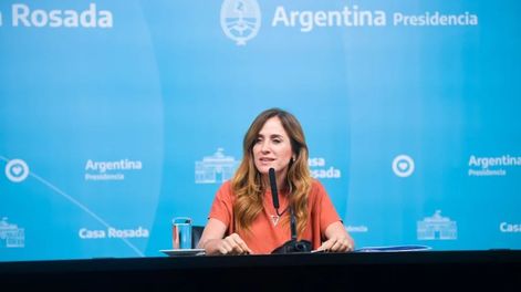 Los Andes | En conferencia de prensa, Tolosa Paz anunció la quita de planes sociales para algunos beneficiarios.