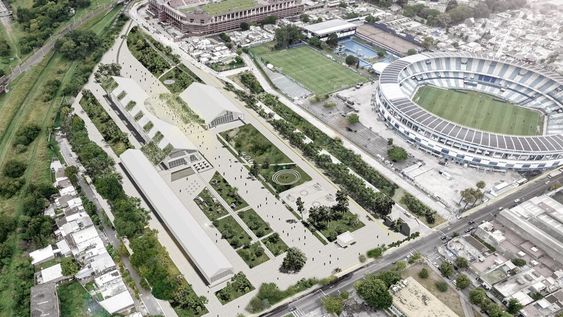 Conoce el proyecto ganador para el Parque Urbano y Museo Nacional del Fútbol en Avellaneda, Buenos Aires