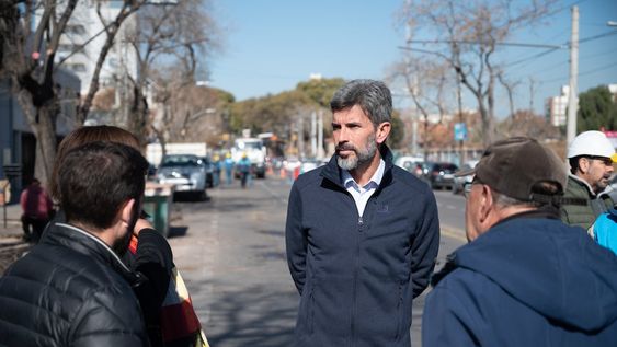 El intendente de la Ciudad recorrió los trabajos de poda invernal 2022