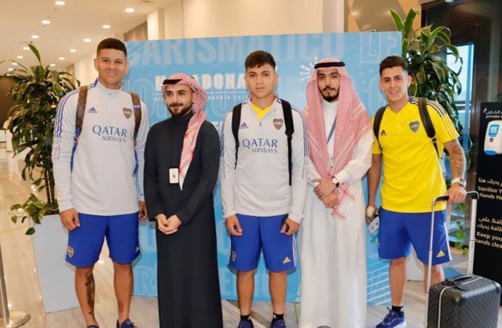 Llegó Boca a Arabia.