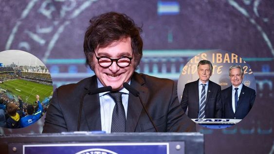 Javier Milei quiere volver a pisar la Bombonera