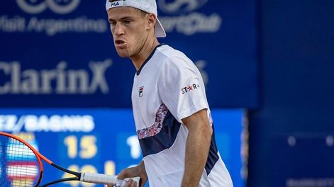 Diego Schwartzman continúa con su mala racha en el 2023. / Gentileza.