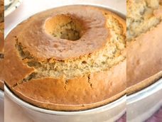 Budín de banana súper alto y esponjoso. Budín de banana súper alto y esponjoso.