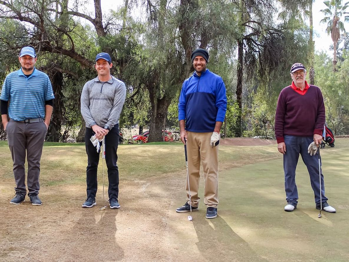Germán Bizzarri, Jerónimo Gil di Paola, Rodrigo Rigo y Juan José Esper, participantes entusiastas del Ranking Guarda14.