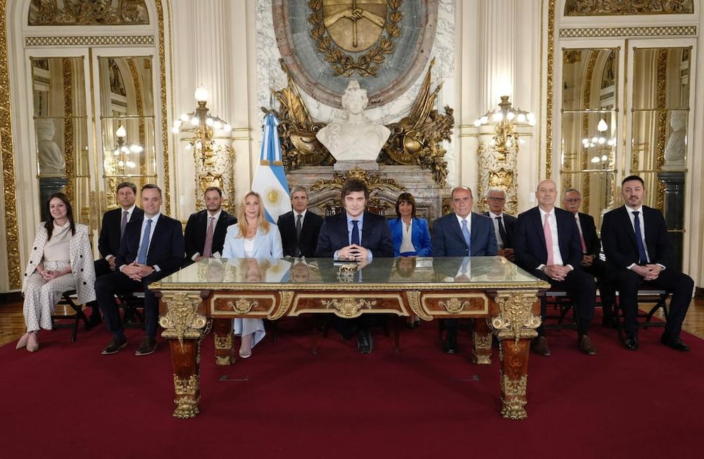 Javier Milei realizó su discurso en el primer aniversario de su mandato.