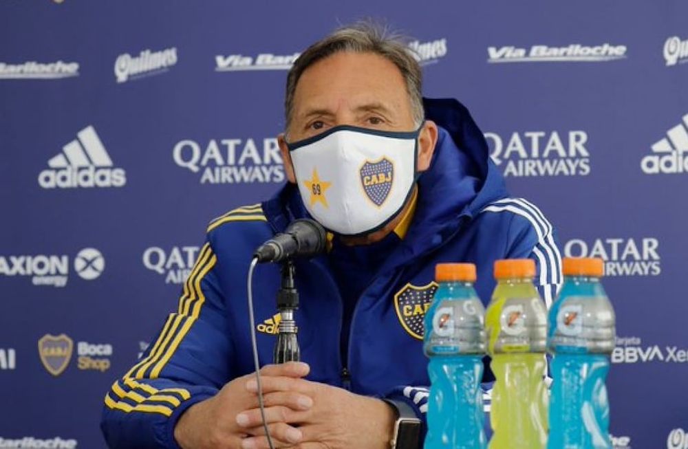 Miguel Ángel Russo recibió la primera dosis de la vacuna contra el coronvirus. / Gentileza.