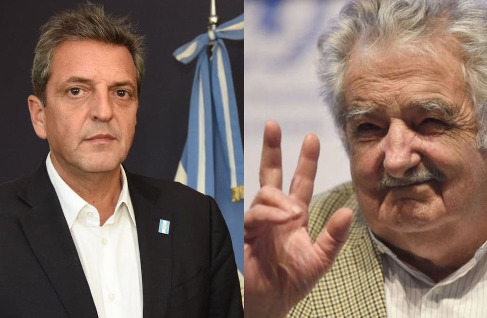 Me parece que inclina un paso de esperanza con su actitud abierta de diálogo y de inclusión, y no de desprecio y aplastamiento”, dijo el político uruguayo. Foto: (izq.) Marcelo Rolland - Los Andes / (der.) Gentileza