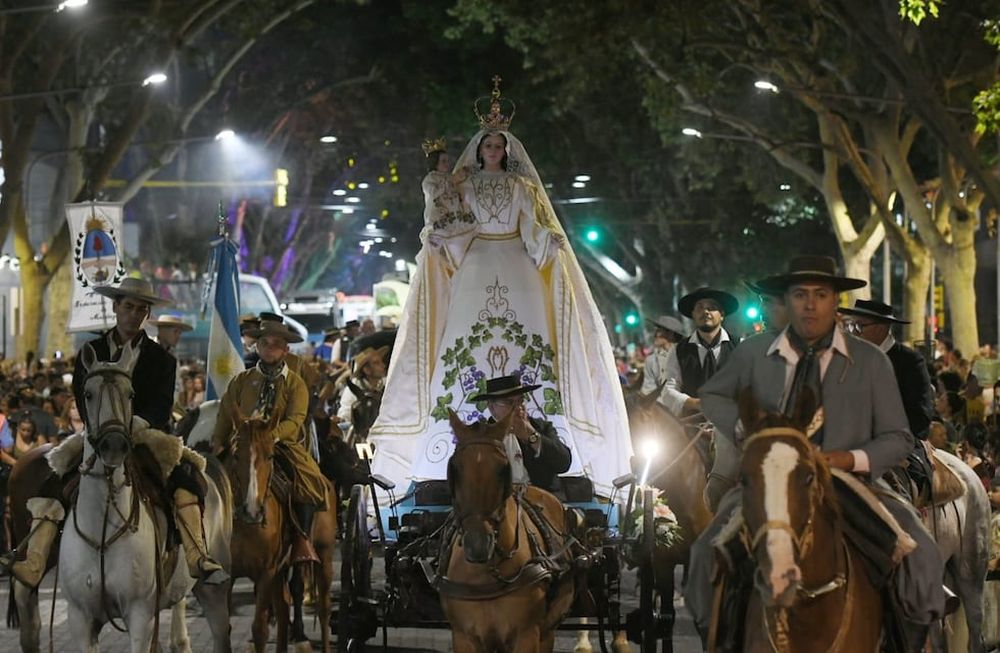 La Virgen de la Carrodilla. Foto: Ignacio Blanco / Los Andes