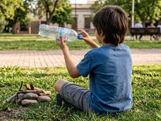 Familia se busca para M., quien logra convertir cualquier objeto en un juego con su imaginación