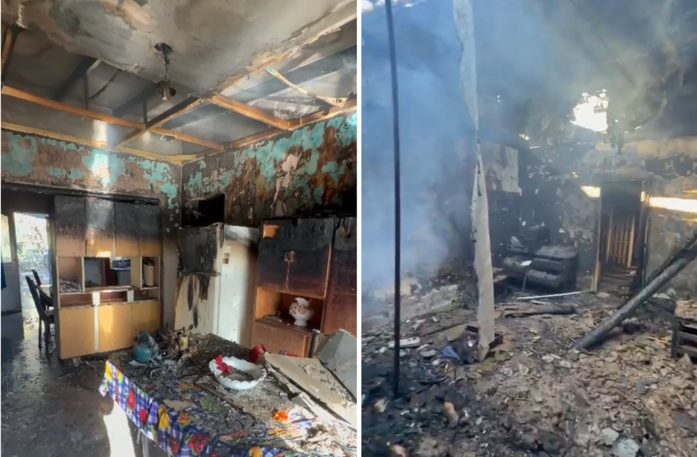 Tras el incendio, la familia pide ayuda para reconstruir el hogar en el que vive una persona con discapacidad.