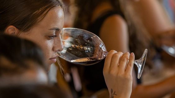 Se realizó un curso de degustación de vinos  en la nueva sala de capacitaciones del nuevo espacio turístico “El andén” de la Estación Gutiérrez