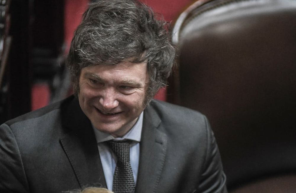 Asamblea legislativa por la formula presidencial Javier Milei y Victoria Villarruel en la cámara de DiputadosCongreso, ArgentinaFoto Federico Lopez Claro