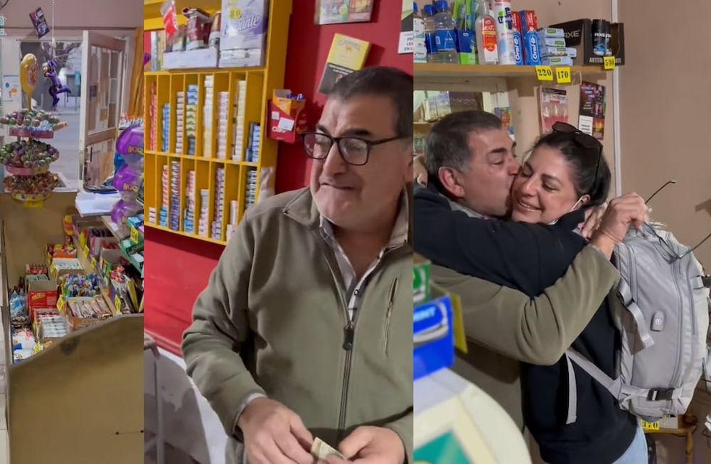 En los videos compartidos por Twitter, la joven sorprende a sus padres, familiares y mascotas. Foto: Tiktok / Mendocinaensuecia - Flavia Ceballos.