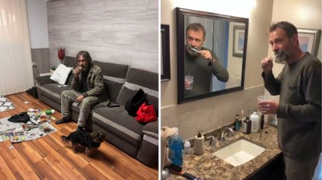 La nueva broma viral del vagabundo en casa genera polémica 