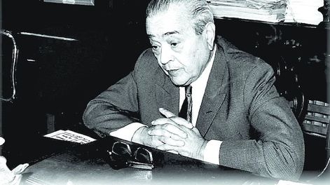 Ricardo Balbín, gran defensor de a democracia.
