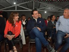 Tadeo García Zalazar con Alfredo Cornejo