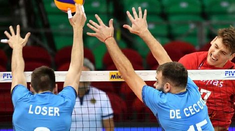 Impensado debut para Argentina en el Mundial de Vóley