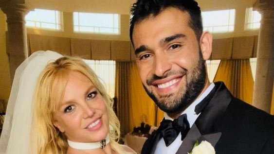 La boda de Britney Spears y Sam Asghari.