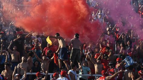 Liga Profesional de Futbol, Godoy Cruz Antonio Tomba vs. Independiente de Avellaneda en el estadio Malvinas Argentinas en la temporada pasada. Foto José Gutiérrez