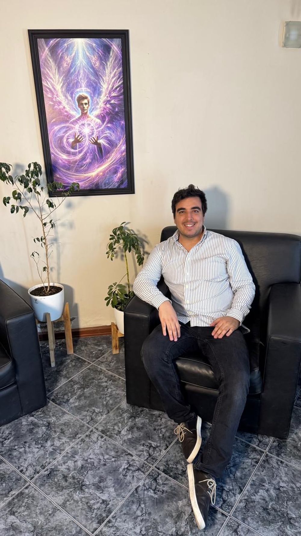El abogado que renunció a ser fiscal para trabajar con un estudio de California y brillar con su arte