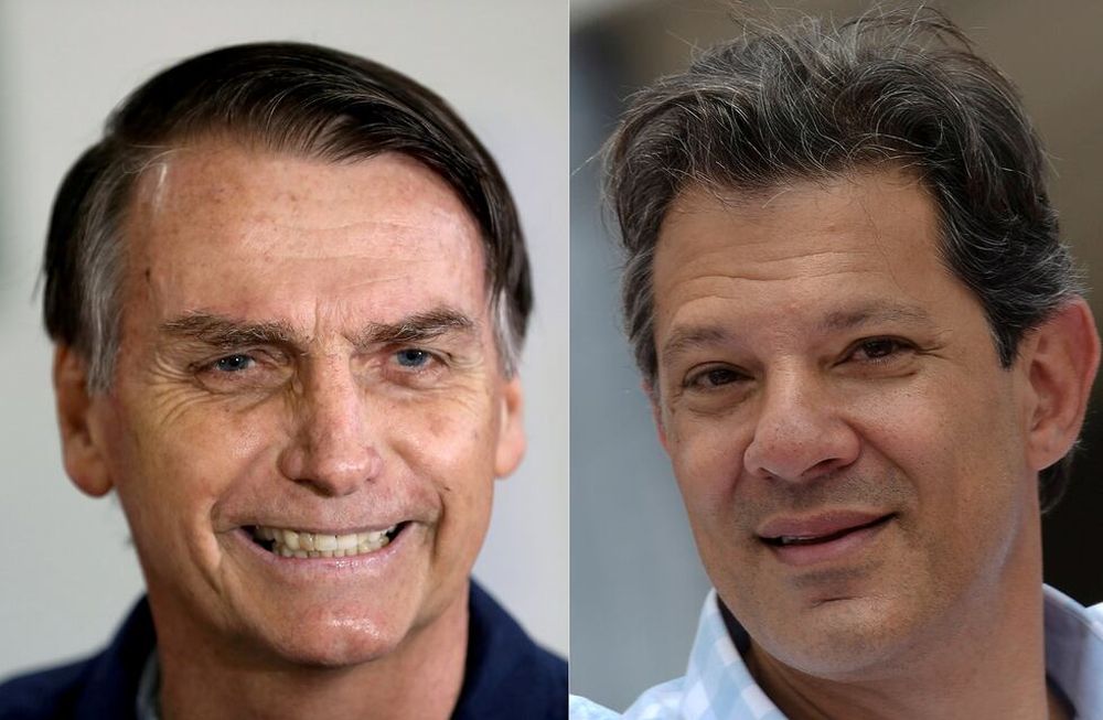 Bolsonaro y Haddad ya hacen campaña para la segunda vuelta de las elecciones en Brasil