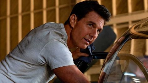 Los Andes | Tom Cruise en una escena de Top Gun: Maverick. (Scott Garfield/Paramount Pictures via AP)