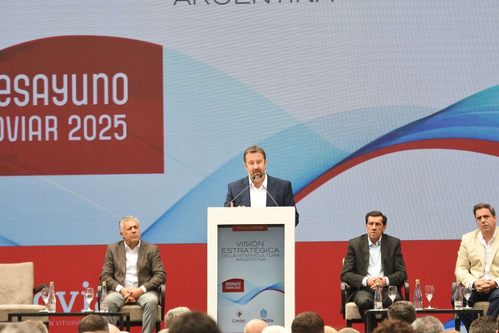 El presidente de la Corporación Vitivinícola Argentina (COVIAR), Mario González. El presidente de la Corporación Vitivinícola Argentina (COVIAR), Mario González.