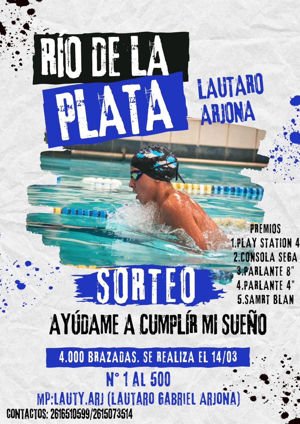 Eles buscam apoio para que Lautaro consiga seu feito