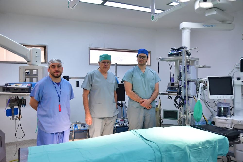 Especialistas del Hospital Español de Mendoza lograron marcar un hito no solo a nivel local, sino también en todo el país: realizaron una cirugía cardiovascular que por primera vez se hace fuera de Buenos Aires. Foto: Ramiro Gómez.