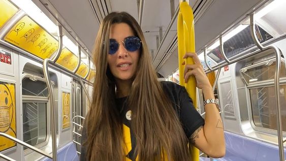 Ivana Nadal se desnudó para desearle las buenas noches a sus seguidores