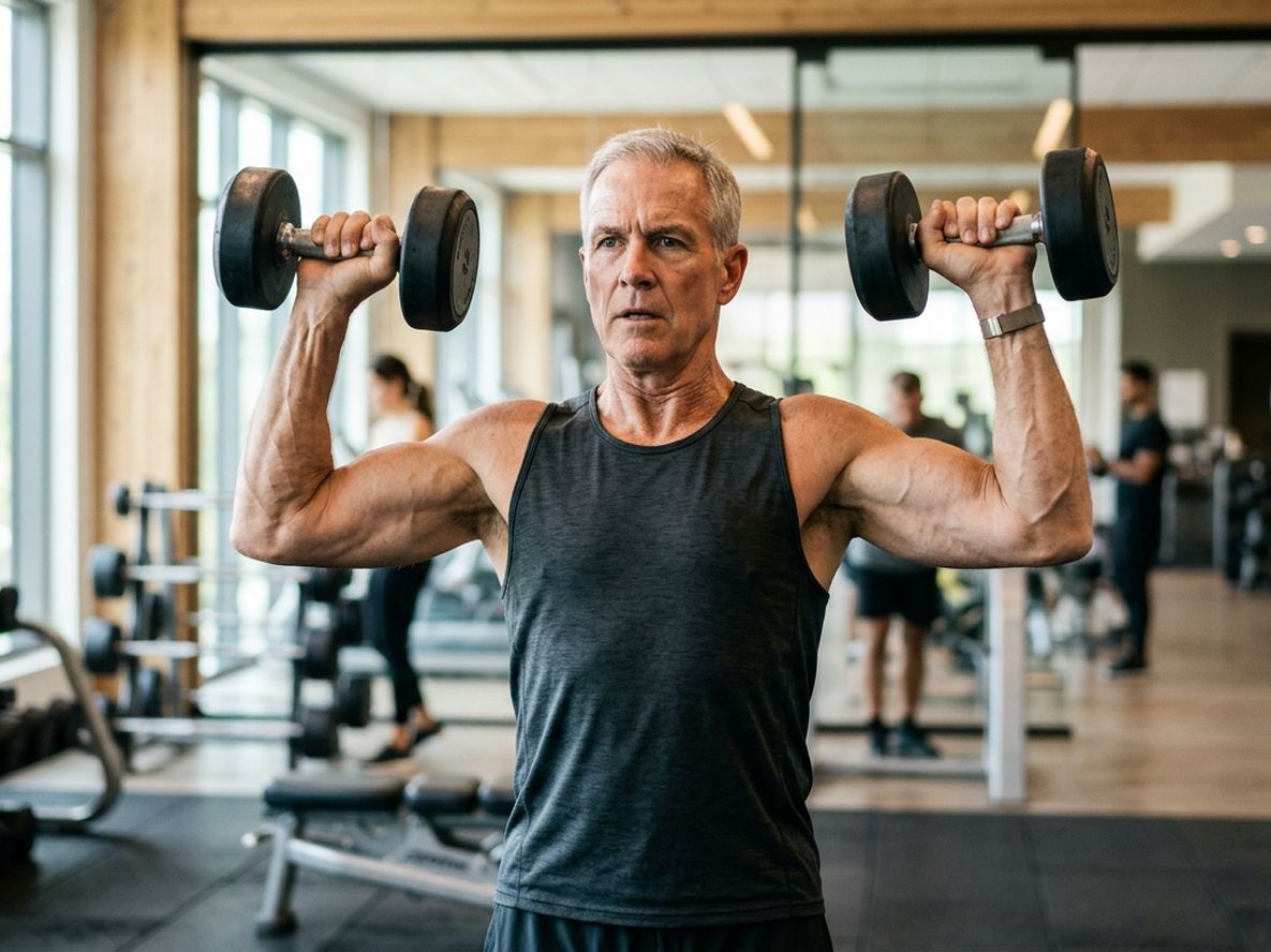 Este es el entrenamiento que debés seguir para mantener tu masa muscular.&nbsp;