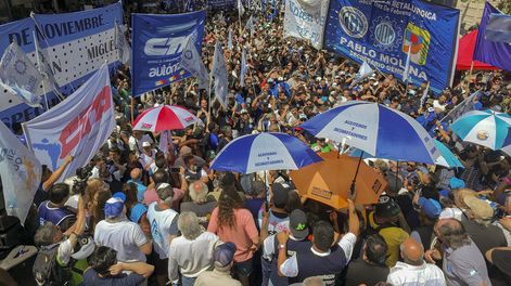 Gremios de la CGT confirmaron el paro con movilización al Congreso para el jueves&nbsp;