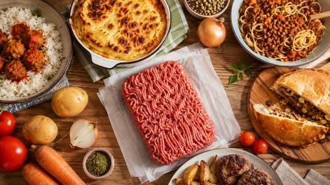 Con 1 kilo de carne picada: 5 comidas diferentes, rendidoras y fáciles para una familia de cuatro personas