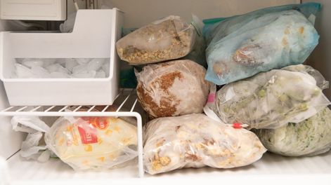 Algunos alimentos se pueden volver a congelar sin problema.