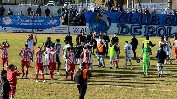San Martín perdió por goleada en Bolívar. / Gentileza