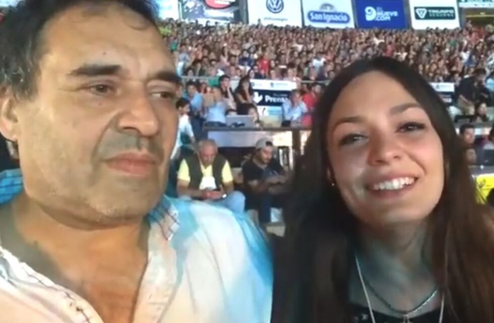 Video: la emoción del padre de la nueva Soberana