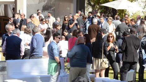 En el salón de eventos Divina Marga se vivió el tradicional agasajo del Colegio de Agrimensura de Mendoza (CAM) para profesionales matriculados.