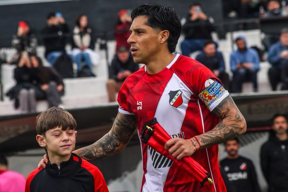Y un día Enzo Pérez volvió a su Maipú querido. El talentoso volante capitaneó al Cruzado en el partido que empataron ante San Martín de Tucumán