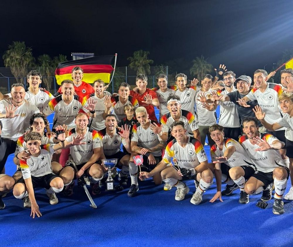 Hockey Césped. El Club Alemán festeja otra copa más, la del torneo de Clausura 2025.